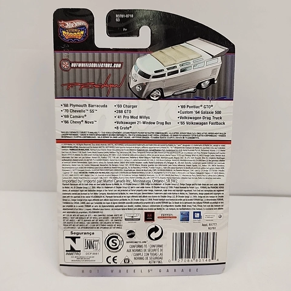 2009 Hot Wheels Phil's Garage, '41 Pro Mod Willys, 20/39, Burnt orange, black - Image 3 of 4