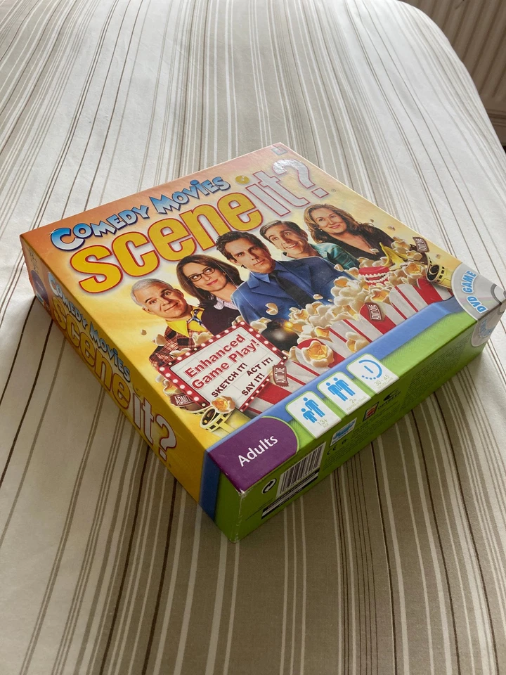 Mattel Deluxe Comedy Movies Scene It Adult version DVD Board Game Complete - Image 3 of 4