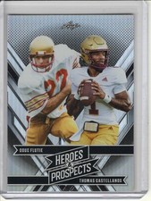 2024 LEAF HEROES & PROSPECTS DOUG FLUTIE/THOMAS CASTELLANOS #92/199 *SILVER*