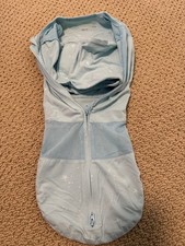 Happiest Baby Sleepea - Blue Stars - Swaddle Sleep Sack - Small 0-2 months