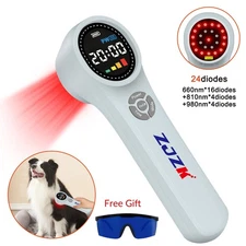 Portable LLLT Cold Laser Therapy Device for Human Pets Joint and Muscle Pain