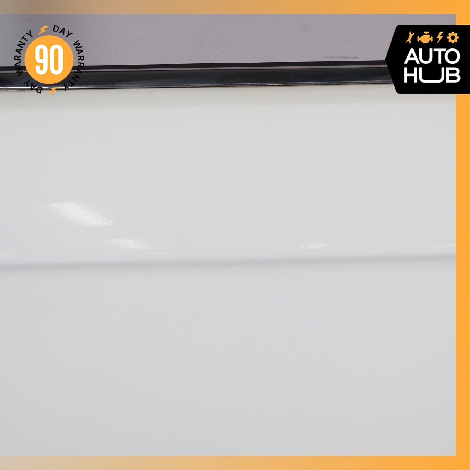Rolls-Royce Silver Spur 1981-1991 Rear Right Door framework White