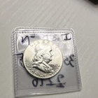 1963-D Franklin Half Dollar Silver Coin Denver Mint 50C 0.9 Fineness