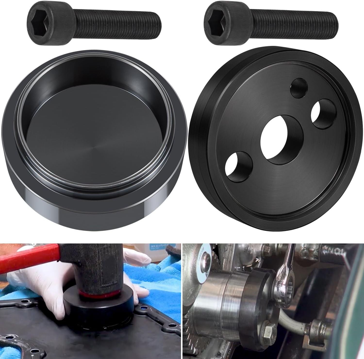 Front Cover Crankshaft Seal Installer Tool Kit Fits Dodge Cummins 3.9L-6.7L