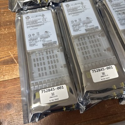 12x 752842-001 HP 3PAR E7W24A E7W24B 920GB SAS 2.5'' SSD 7000 Series Arrays