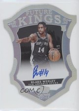 2022-23 Panini Crown Royale Future Kings Signatures 19/49 Blake Wesley Auto 16p1