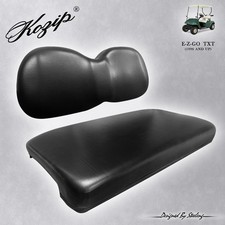 Kozip Oem Ezgo Txt Golf Cart Front Seat And Backrest Cushion Set Black Kozip Oem Ezgo Txt Golf Cart Front Seat And Backrest Cushion Set Black