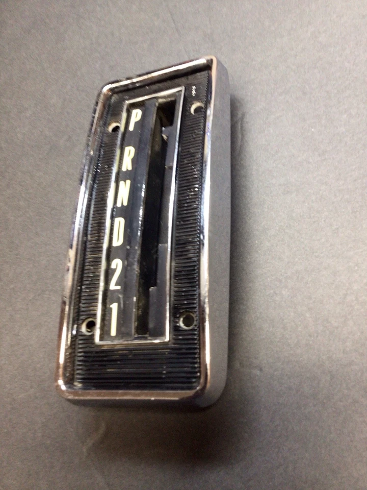 (2) 1964-1969?  DODGE A100 ?A108 ?SHIFTER BEZELS AUTOMATIC DASH MOUNTED 2908355 Foto 4 de 4