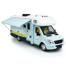 Toy Camper RV Motorhome Toys for Boys Girls Diecast Metal Vehicle Pretend Pla...