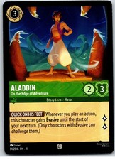 #81 Aladdin - On the Edge of Adventure - Common 2026 Disney Lorcana Winterspell