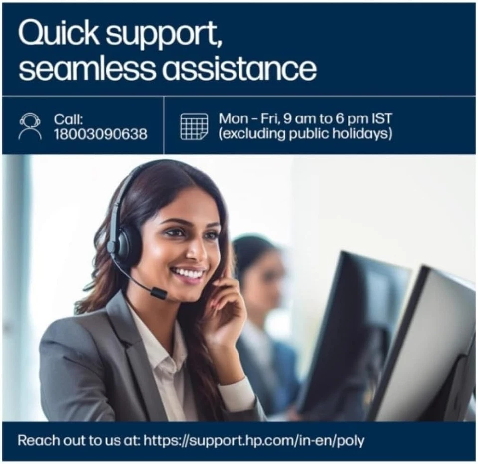 Plantronics - Voyager 5200 (Poly) - Bluetooth Over-The-Ear (Monaural) Headset -  - image 4 of 4