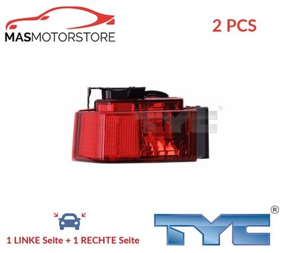 NEBELSCHEINWERFER PAAR SET TYC 19-0596-01-2 2PCS P NEU OE QUALITÄT