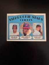 1972 Topps #474 Rookie Stars Orioles Baylor Harrison Oates MLB Baseball Card