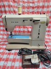PRZENOŚNA MASZYNA DO SZYCIA Z WOLNYM RAMIENIEM ELNA z WALIZKĄ