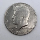1984 P Kennedy Half Dollar Coin