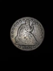1854 Seated Liberty Half Dollar 50c #LT004