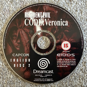 Resident Evil Code Veronica Sega Dreamcast PAL Tested Working Manual Free Post