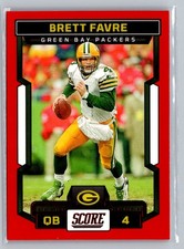 2023 Score #97 Brett Favre Red