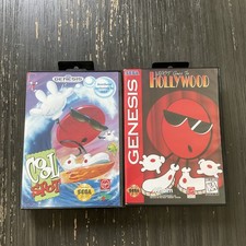 Cool Spot & Spot Goes To Hollywood (Sega Genesis) CIB