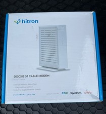 Hitron CODA56 White 2.5 Gigabit Ethernet Port DOCSIS 3.1 Cable Modem
