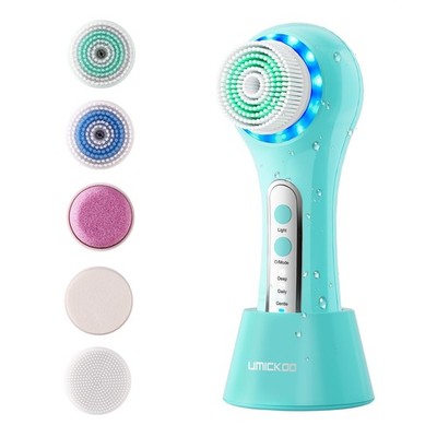 Cleansing Brush, 2-Way Rotating Scrubber for Daily & Deep Cleaning, 3 Modes, ...