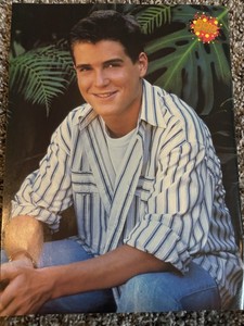 VERY RARE 80s ACTOR TREY AMES SMILING TEEN BOP CLIPPING MAGAZINE PINUP!