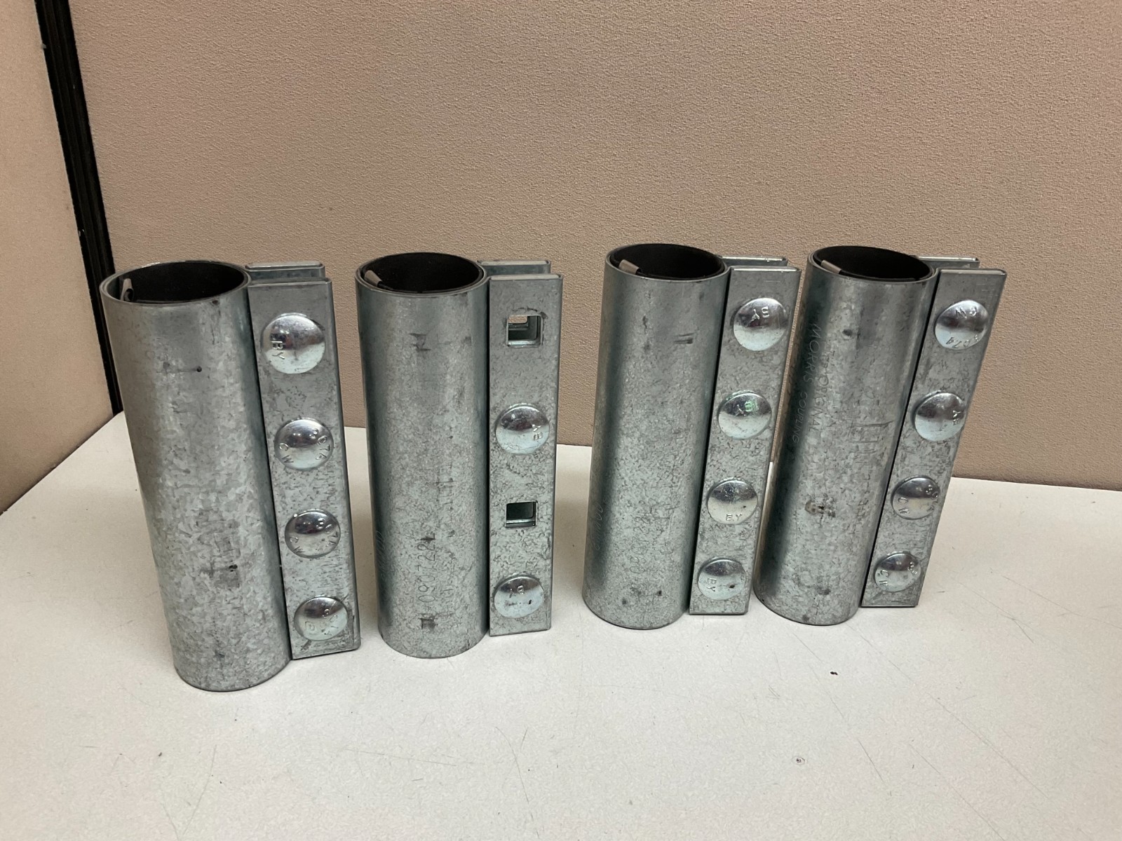 LOT of 4 Morris 2" Compression Coupling 2-4C-OD