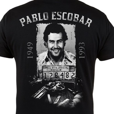 Herren T Shirt Pablo Escobar Narcos El Patron Del Mal Baumwolle