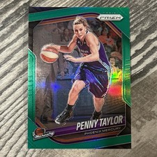 2025 Panini Prizm WNBA Penny Taylor Green Prizm #30 Mercury