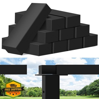 Gyykzz 10x Straight POM Handrail Connectors