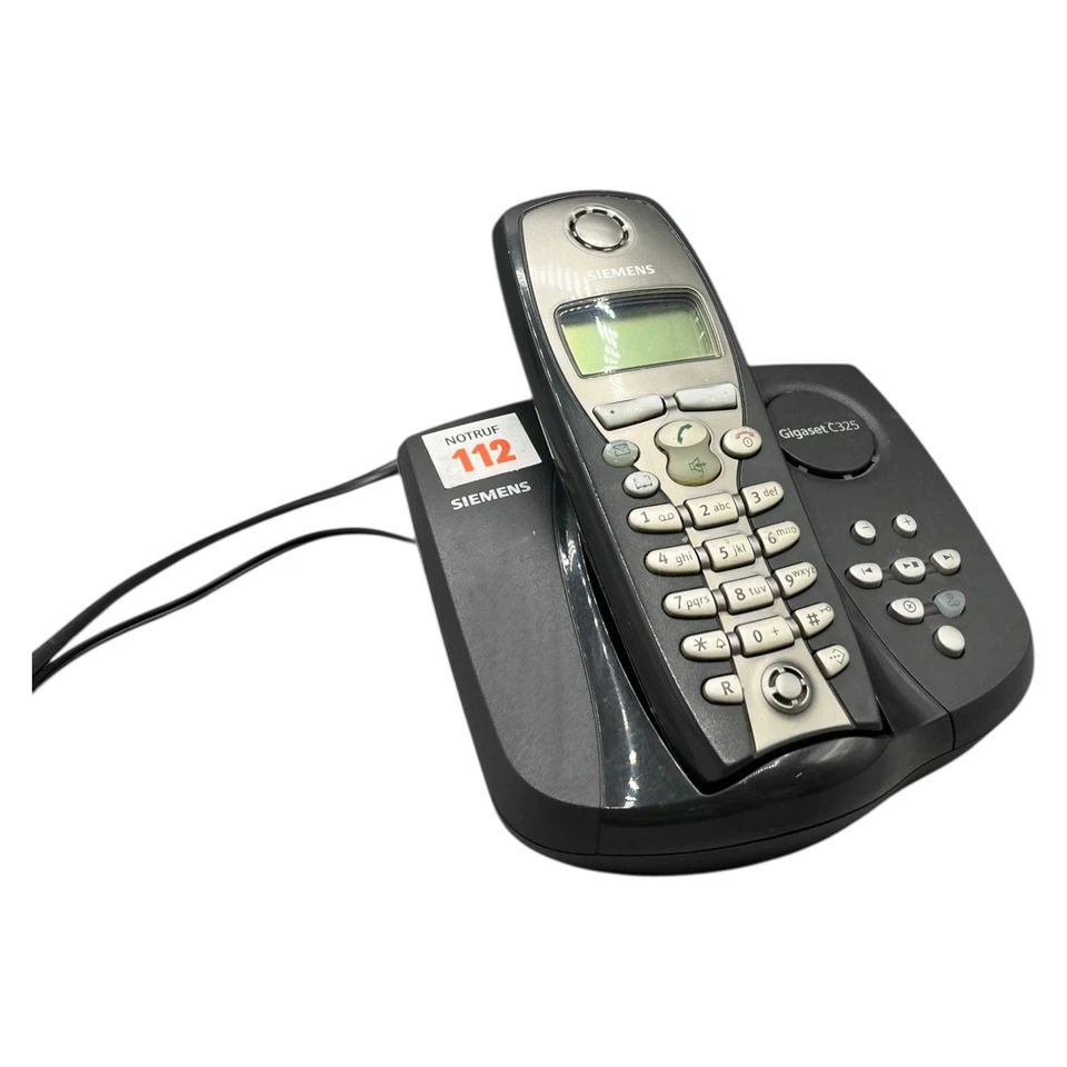 Siemens Gigaset C325 C32 Festnetztelefon Mobilteil Anrufbeantworter AB Basis Lad - Bild 3 von 4