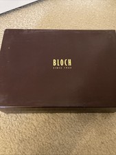 Bloch Womens Spiltflex Black Leather Dance Shoes Size 8W