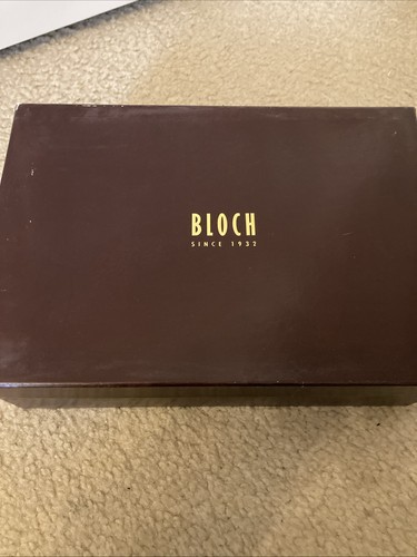 Bloch Womens Spiltflex Black Leather Dance Shoes Size 8W