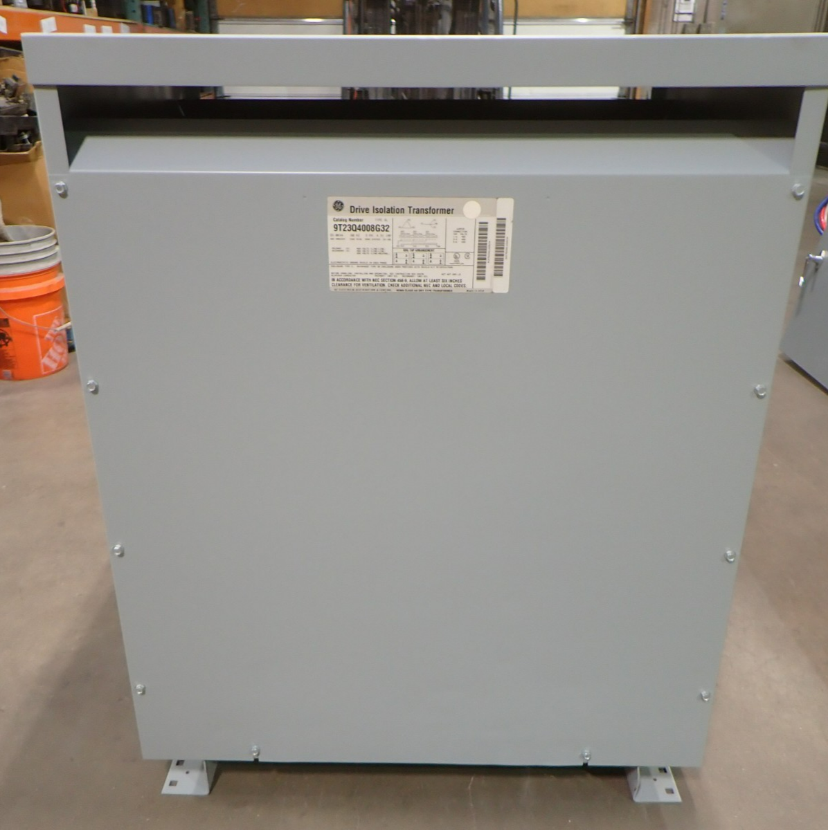 GE 3 Phase Drive Isolation Transformer 9T23Q4008G32 93 KVA 460-460