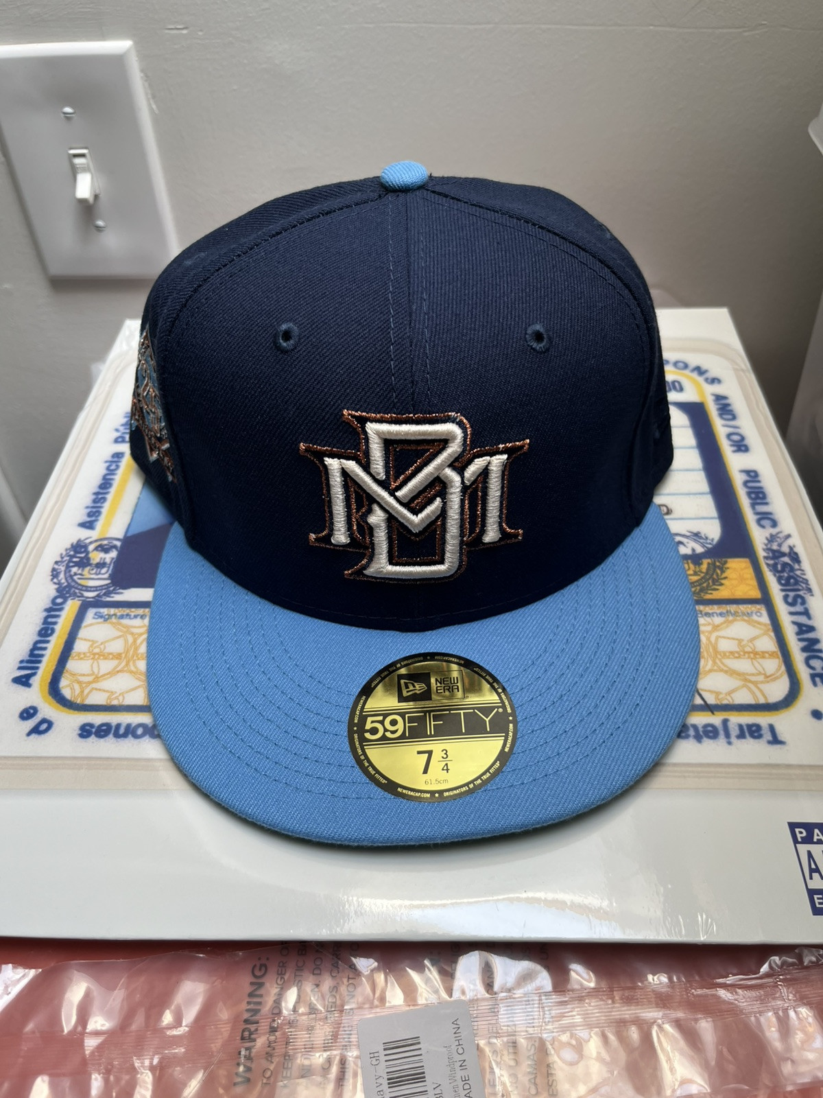 Hat Club Exclusive Milwaukee Brewers Beer Pack 7 3/4