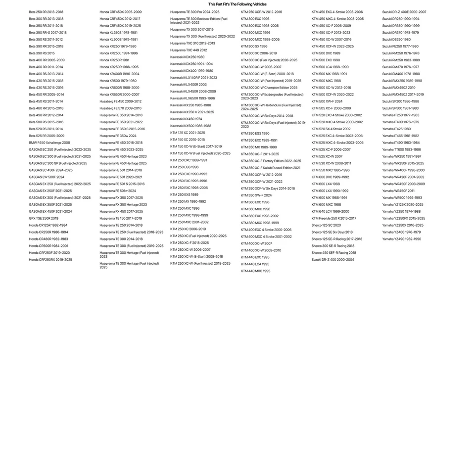 Tusk Recon Hybrid® Tire 110/100x18 For KTM 450 EXC 4-Stroke 2003-2006 - Imagem 2 de 4