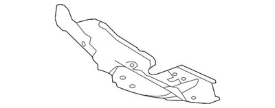 Genuine Nissan Suspension Sub-Frame Reinforcement Bracket G5941-7FAMA
