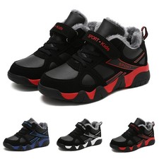 Kinder Winterschuhe Jungen Warm Gefüttert Sc...