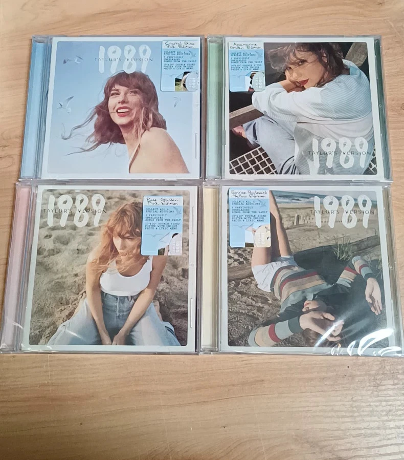 Taylor Swift 1989 Album Taylor's Versions 4pc CD Collection Set New