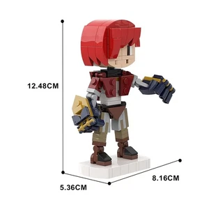 MOC Anime Caitlyn Building Blocks Set (154 Pcs)