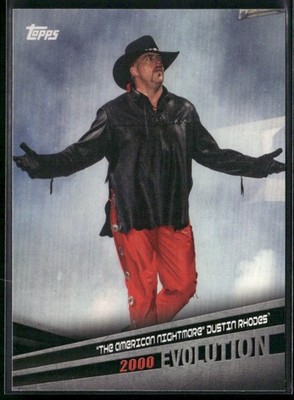 2018 Topps WWE #E-19 ''The American Nightmare'' Dustin Rhodes Evolution