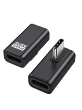 90 Degree USB C Adapter 2 Pack, Right Angle USB C Adapter