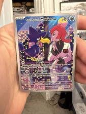 Team Rocket’s Murkrow 200/182 Illustration Rare Pokémon TCG Destined Rivals