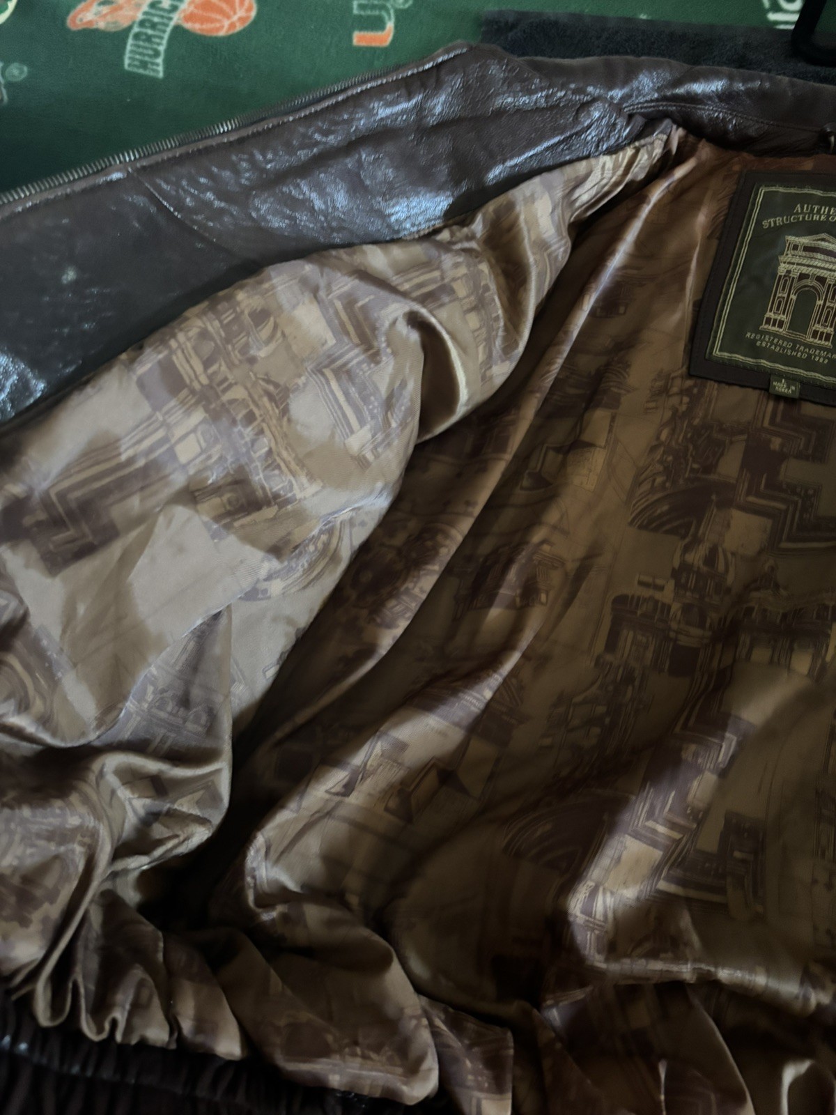 Authentic Structure Outerwear Roasted Chestnut Fu… - image 22