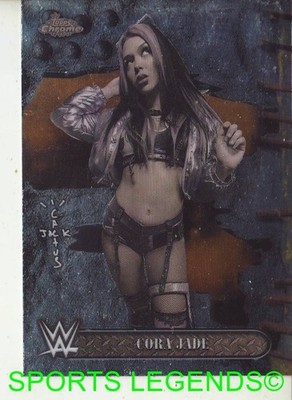 2025 WWE Chrome Cactus Jack #73 Cora Jade