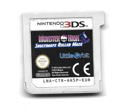 Monster High Skultimate Roller Maze - Nintendo 3DS - PAL - NUR CARTRIDGE