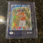 2024 Panini Donruss Optic - Rated Rookie Bo Nix #209 Purple Shock Prizm (RC)