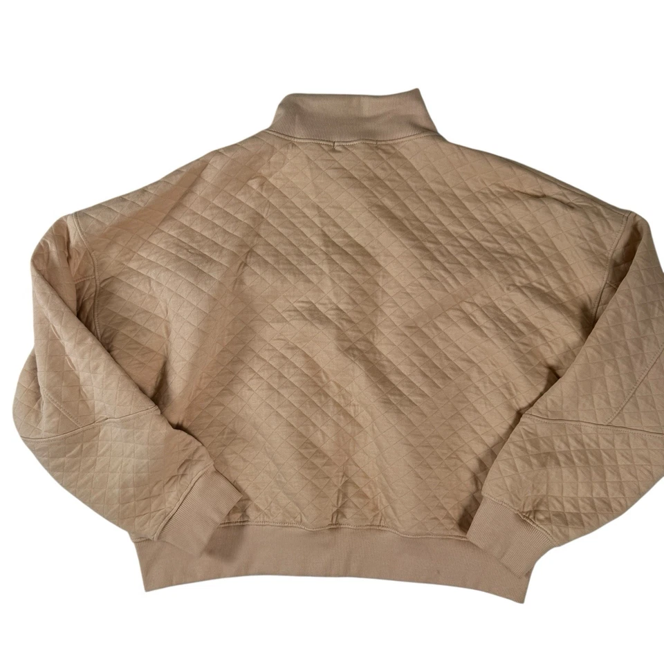 Chaqueta acolchada de manga larga rosa cuello alto Sean John Missguided para mujer talla 10 Foto 2 de 4