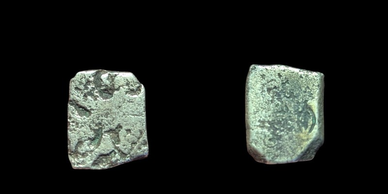 India ⭐ INDUS Valley Mayuriyan Punch ⭐ silver Coin 300 BC 