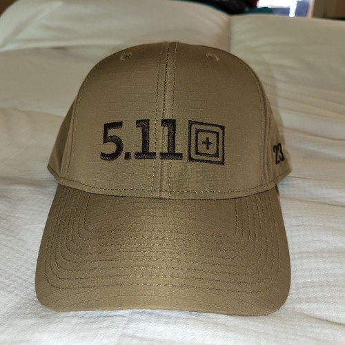 NWT 5.11 Tactical Logo Snapback Cap - Kangaroo / Khaki - Picture 3 of 9